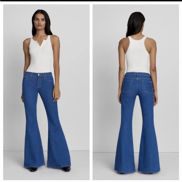 Low-rise no filter flare seven for all mankind jeans. New w/ tags size 30
